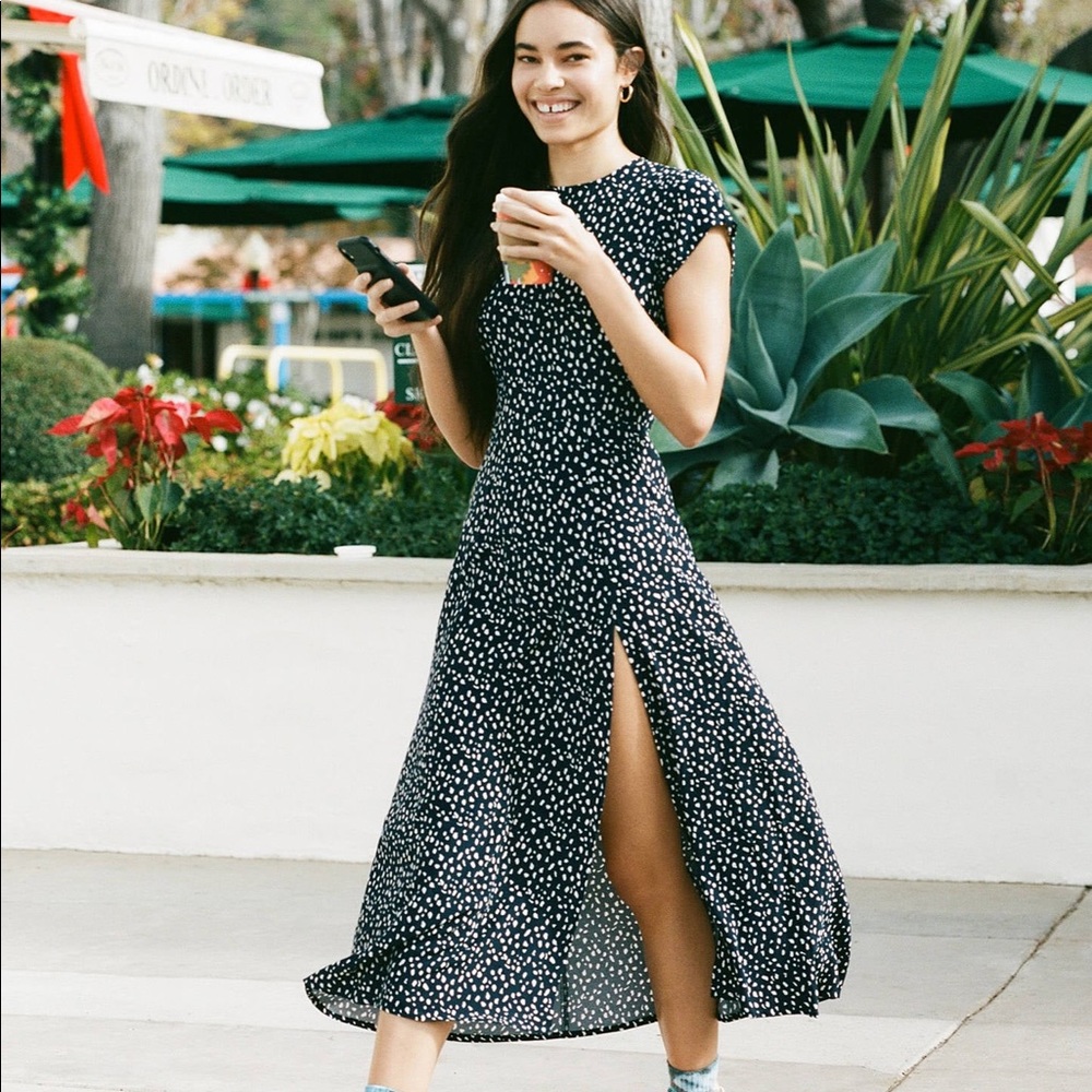 UA Lindsey Cap Sleeve Midi Dress